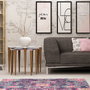 Hanah Home Juego de Mesas Nido Tremo de 3 Piezas